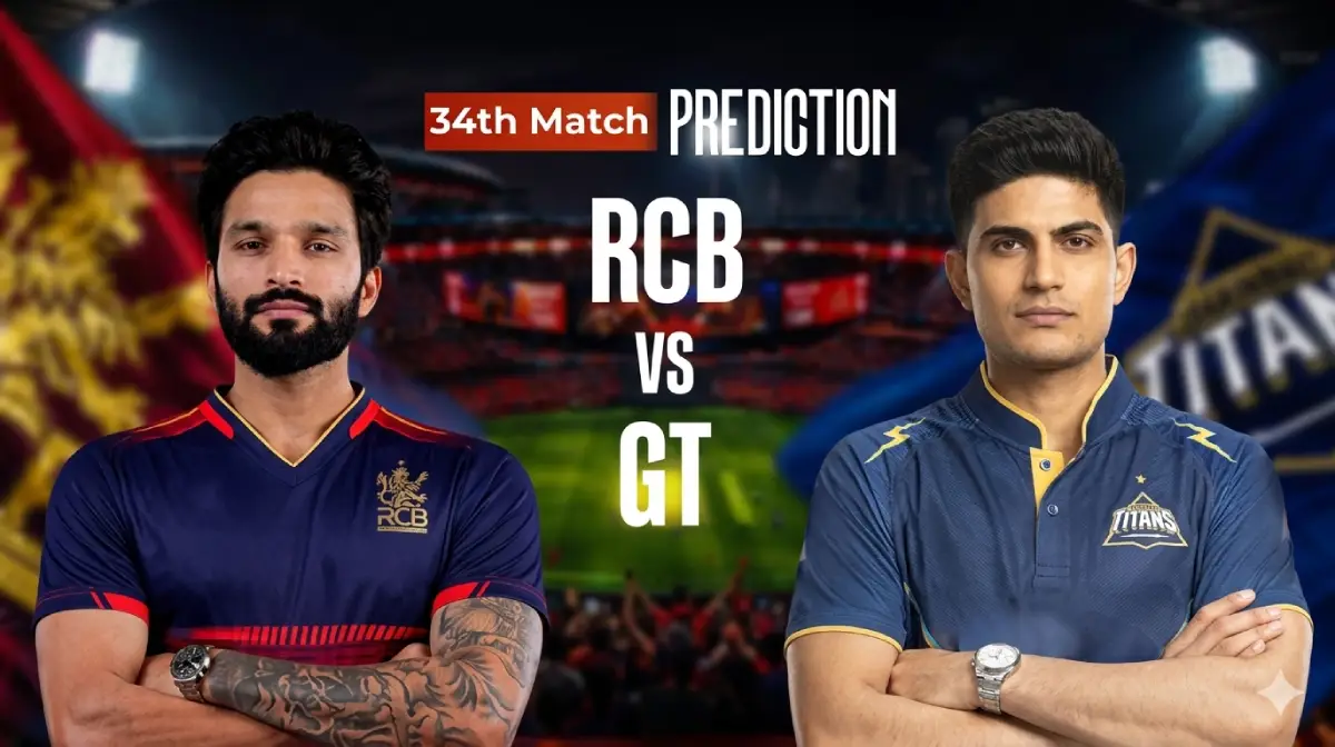 RCB vs GT Prediction IPL 2026 | ipl betting.co Tips