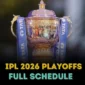 IPL playoffs 2026