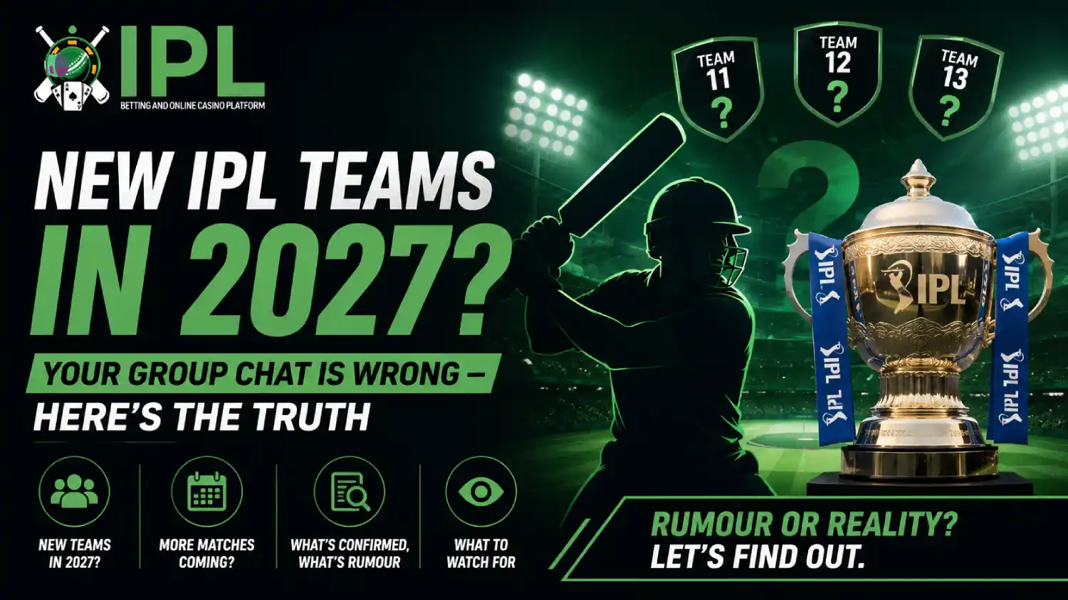 New teams in IPL 2027