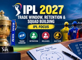 IPL 2027 Trade Window, Squad Building & AuctionIPL 2027 Trade Window, Squad Building & Auction